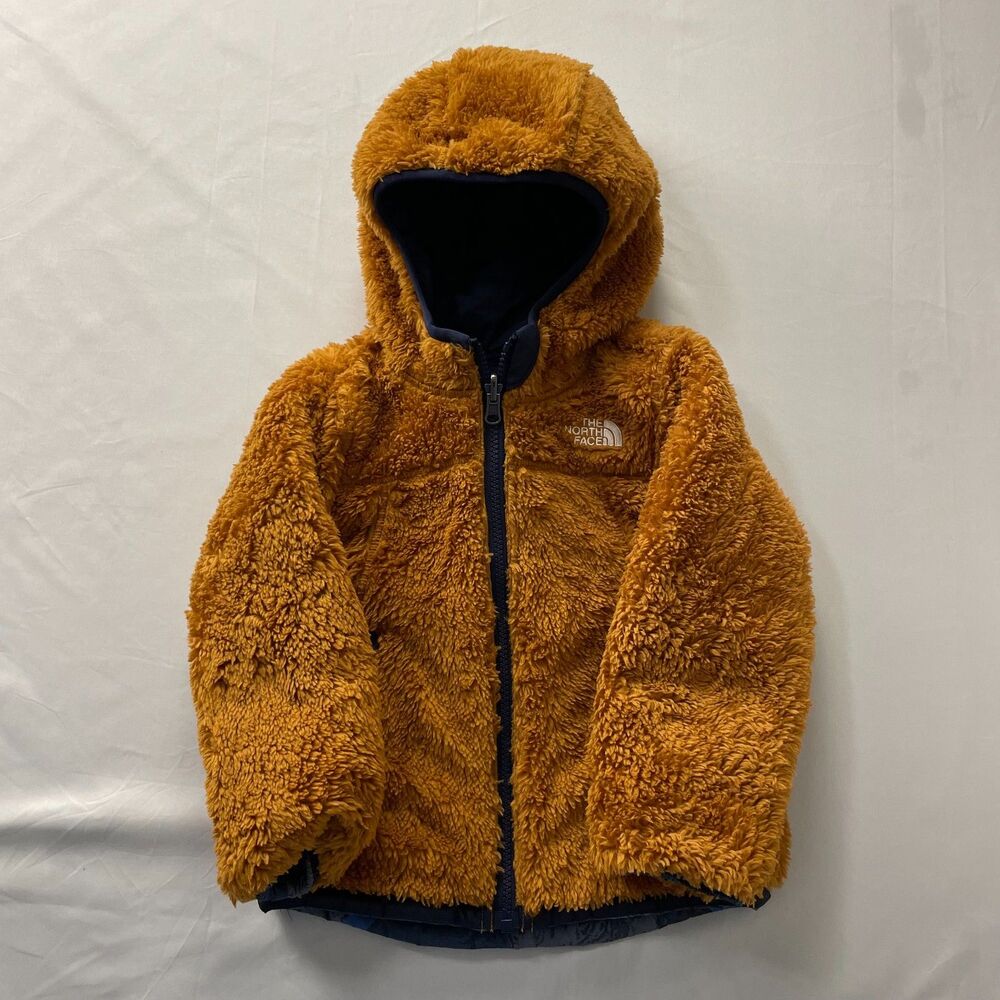 THE NORTH FACE Reversible Mount Chimbo Full Zip Hooded Jacket - 4T - Picture 3 of 5
